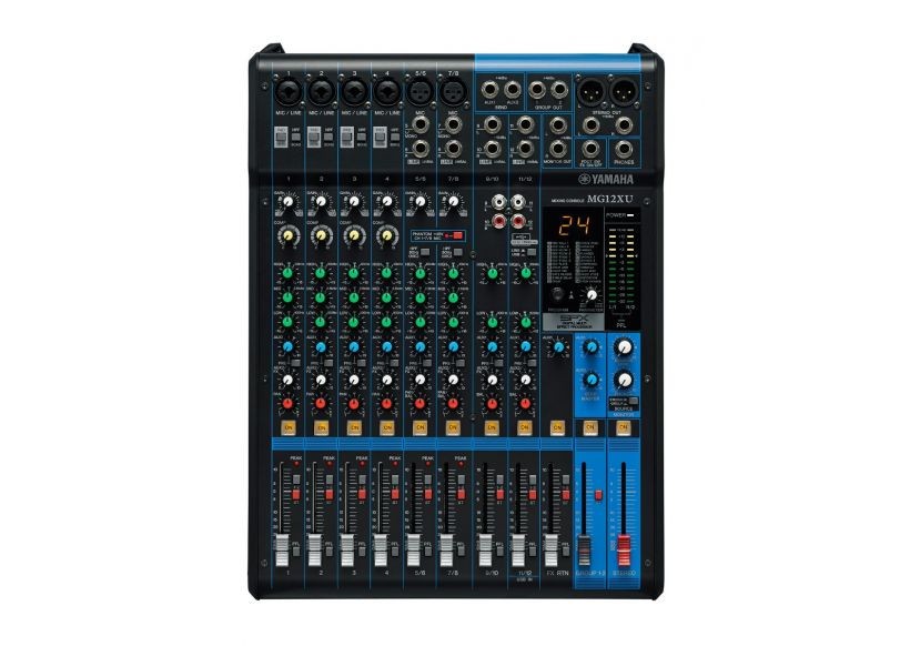 Yamaha MG12XU 12-Channel Mixer with USB and Effects