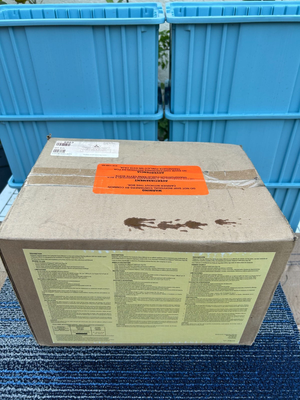DESCO* Model 8453 Statguard Solvent-Free Conductive Epoxy Adhesive