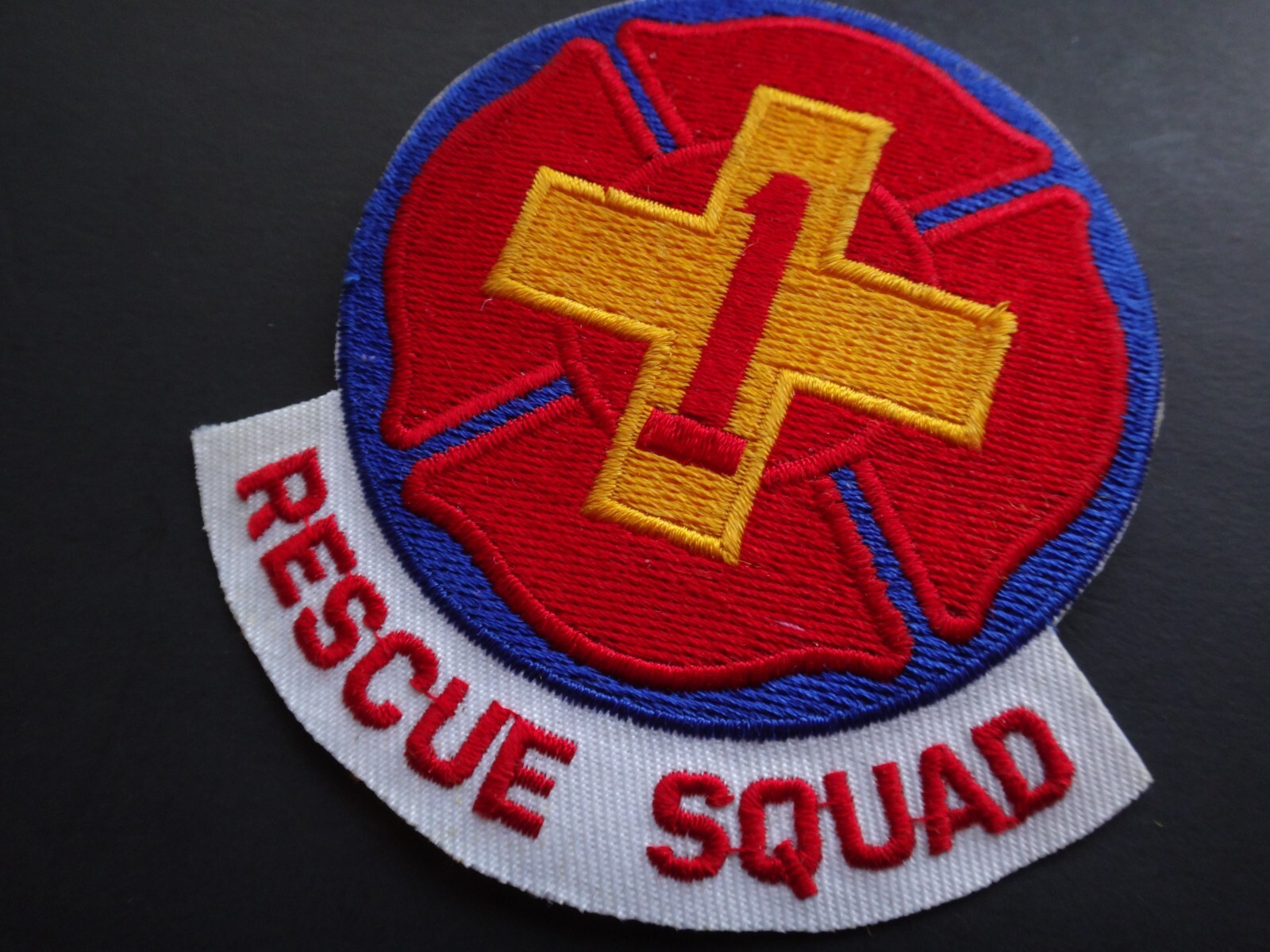 Medical Patch RESCUE SQUAD #1 *Unused*