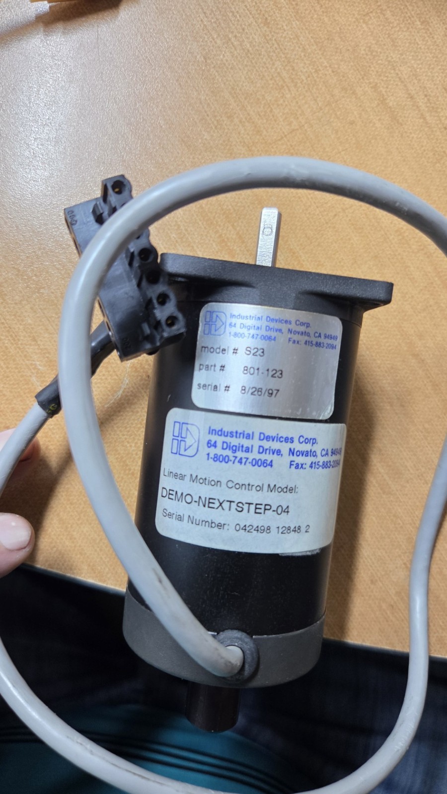 Industrial Devices S23 Step Motor