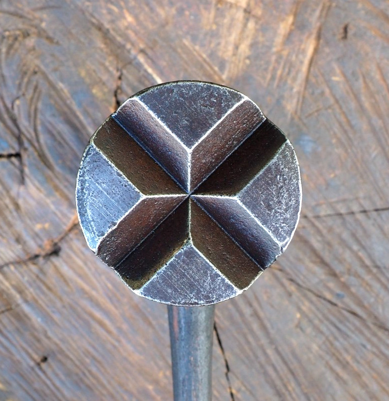 4PT STAR HAMMER 5LB ROCK DRILL BIT SHARPENING BLACKSMITH COAL MINE ANVIL RR