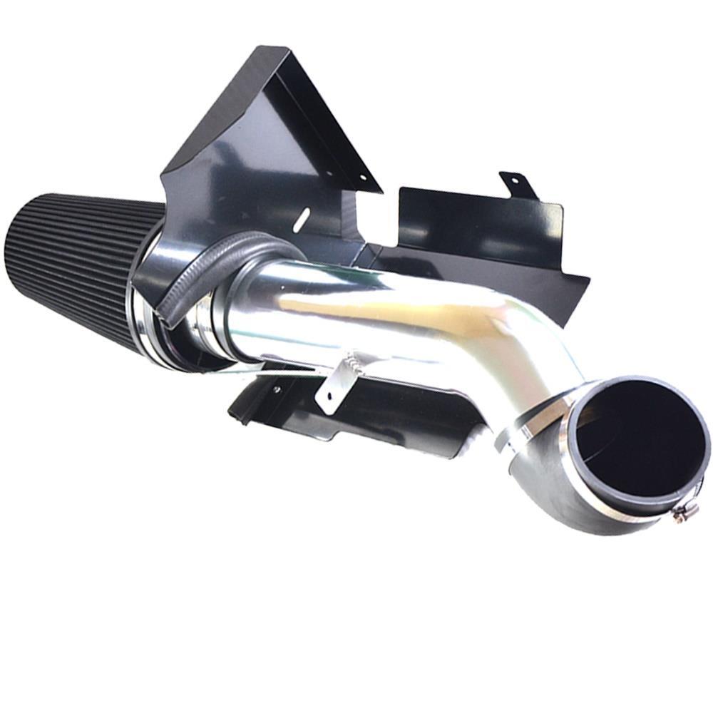 4" Cold Air Intake System Kit +Heat Shield for 99-06 GMC/Chevy V8 4.8L/5.3L/6.0L