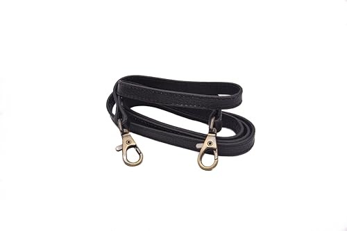 Fun and Flirty Pebbled Crossbody/Clutch Strap – Leather Strap for Black