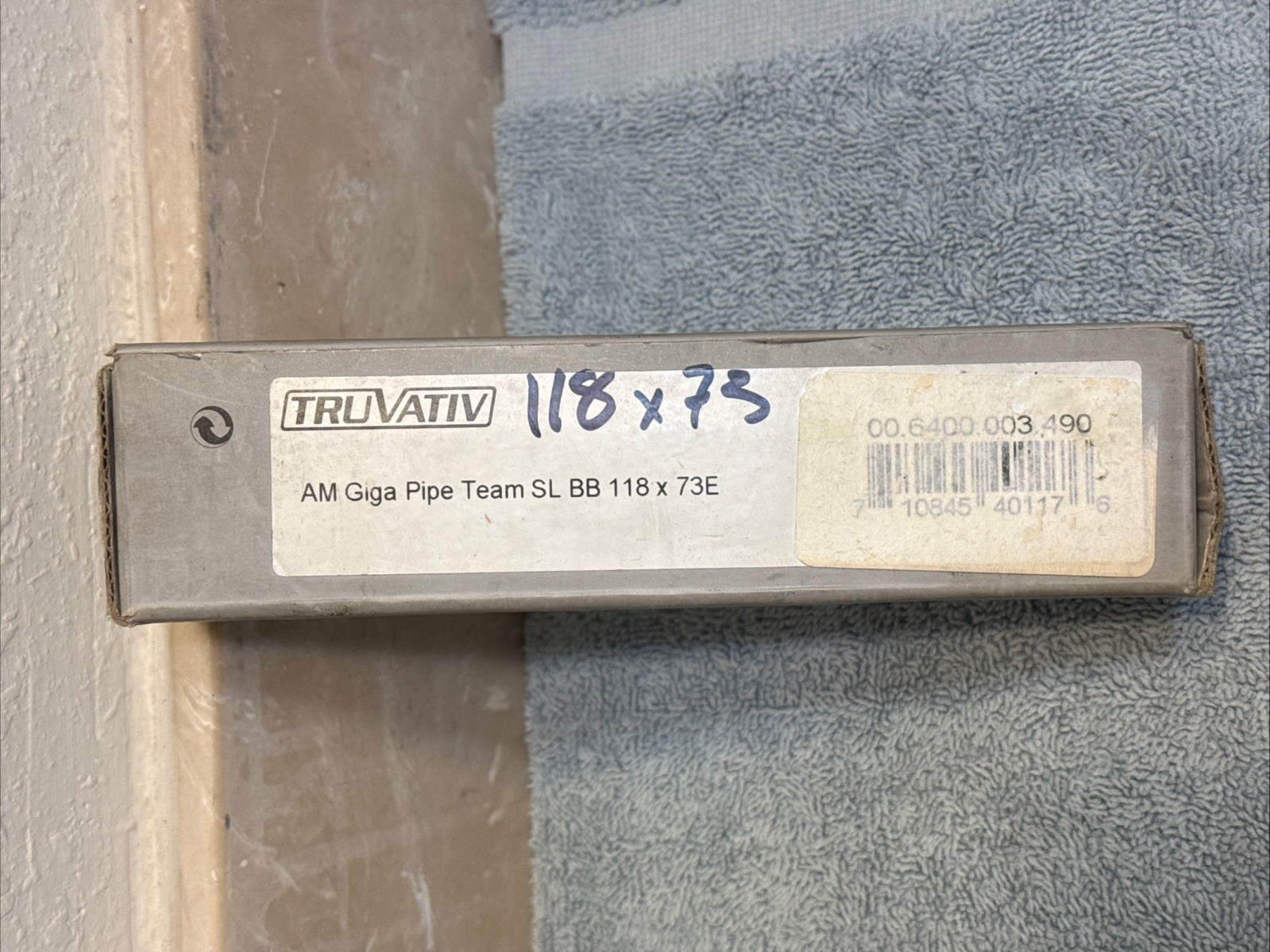 Truvativ AM Giga Pipe Team SL Bottom Bracket - 118x73Emm English threads [ssg]
