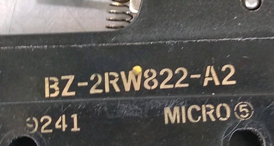 Micro Switch BZ-2RW822-A2 Limit Switch Loc4D24/2