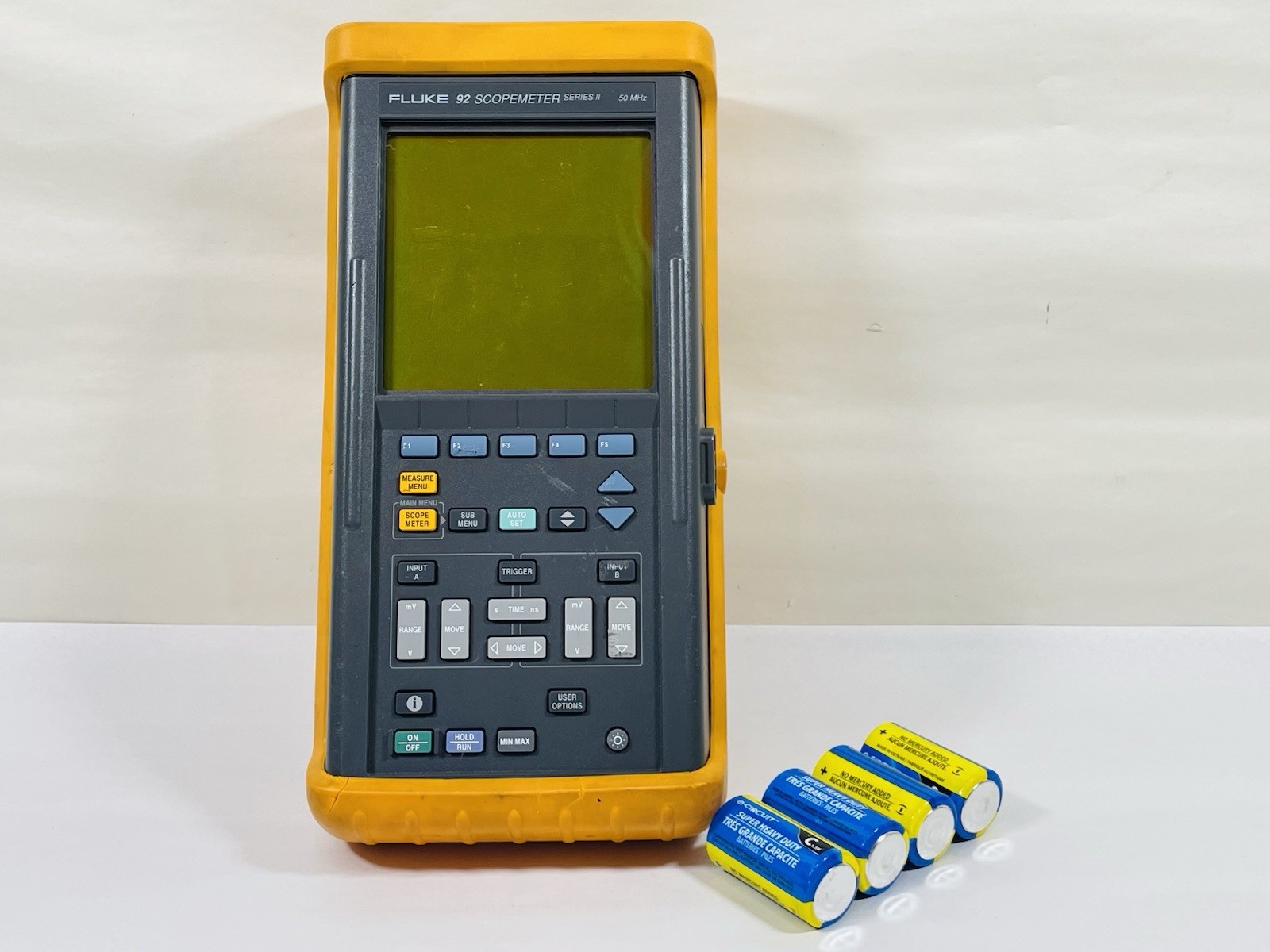 RARE Fluke 92 ScopeMeter Series II 50 MHz HandHeld Working Condition