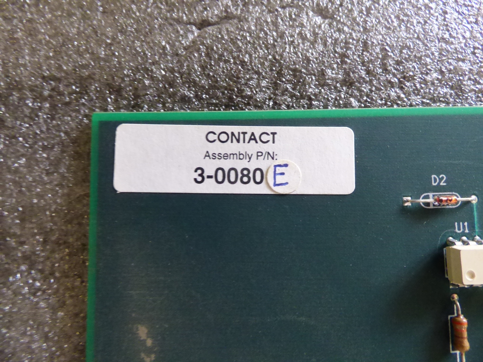 Contact 3-0080E Control Board