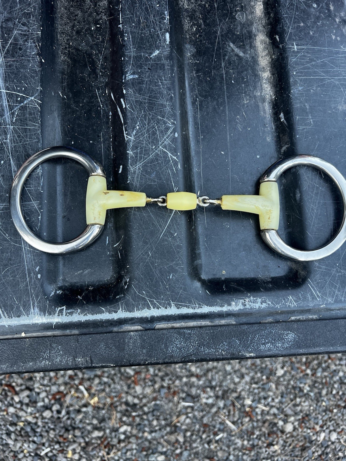 5 Inch Happy Mouth Eggbutt Horse Bit Snaffle Stainless Steel