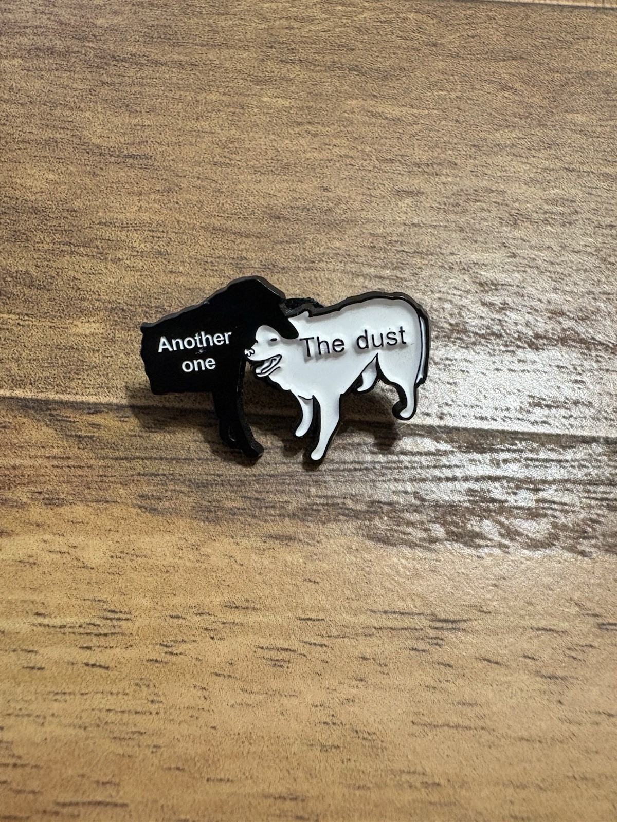 Another One Bites The Dust Pin