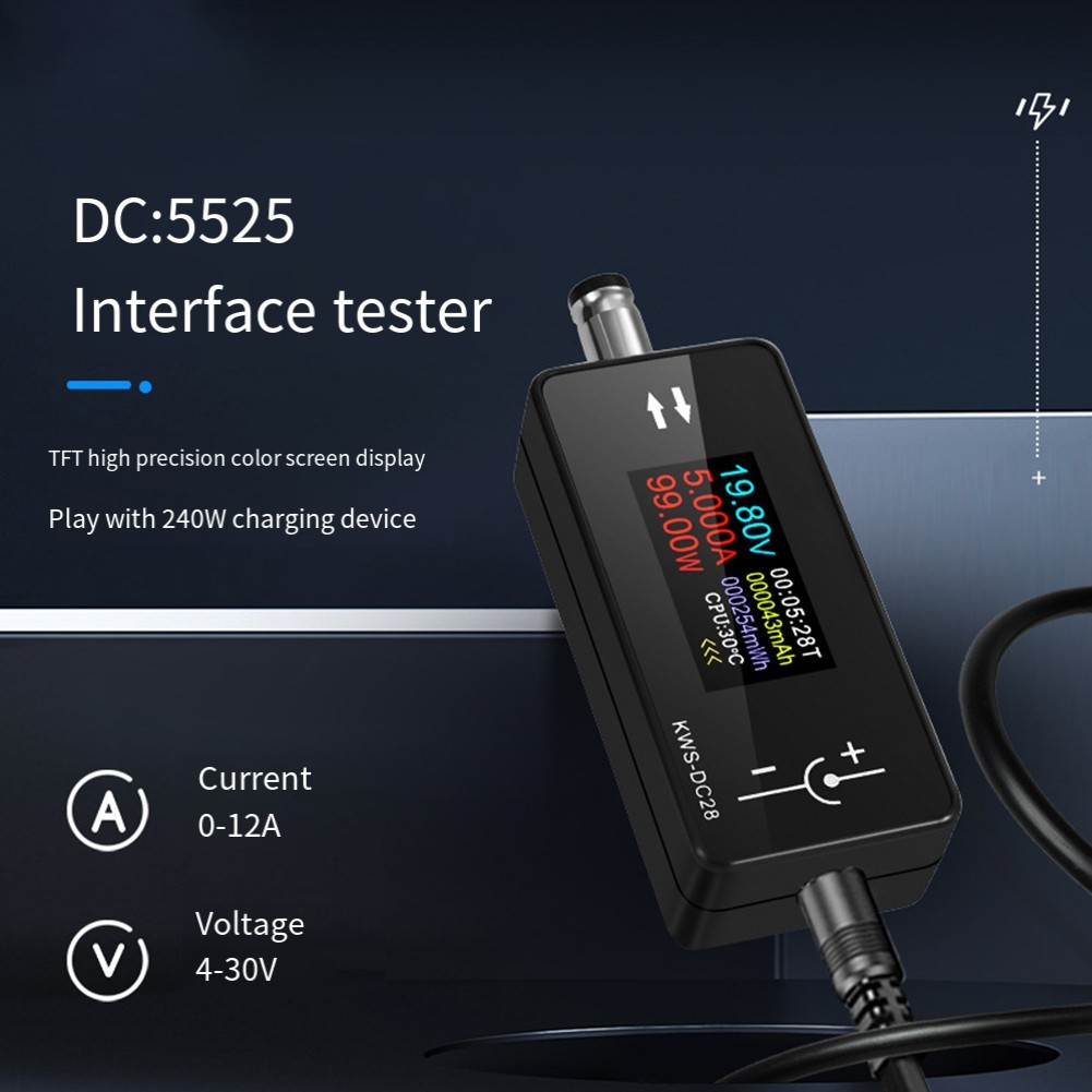 DC5525 Interface Testing Tool for Comprehensive Device Performance Checks
