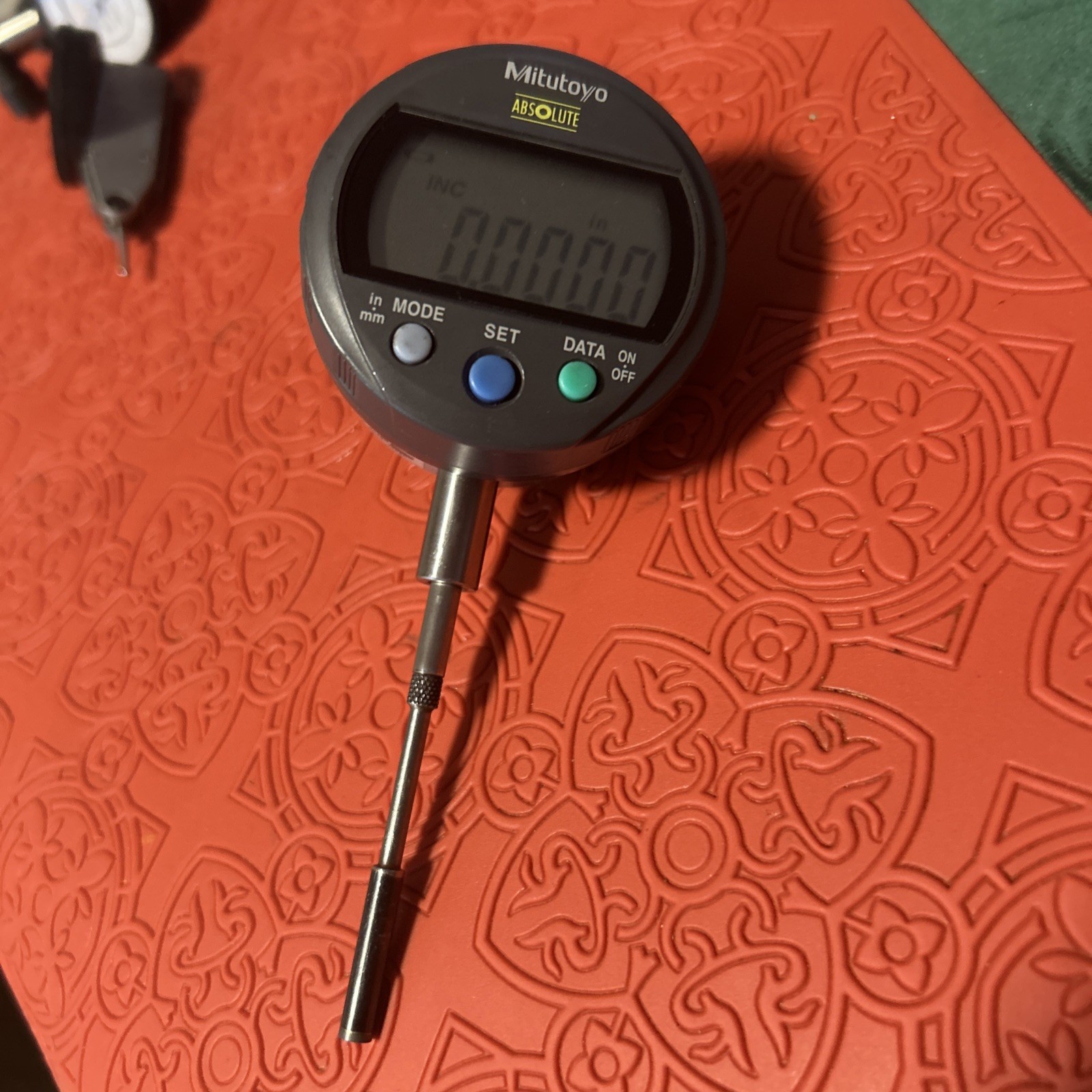 Mitutoyo 543-402 Digimatic Indicator, .5"/12.7mm Range, .0005"/0.01mm (SU38)