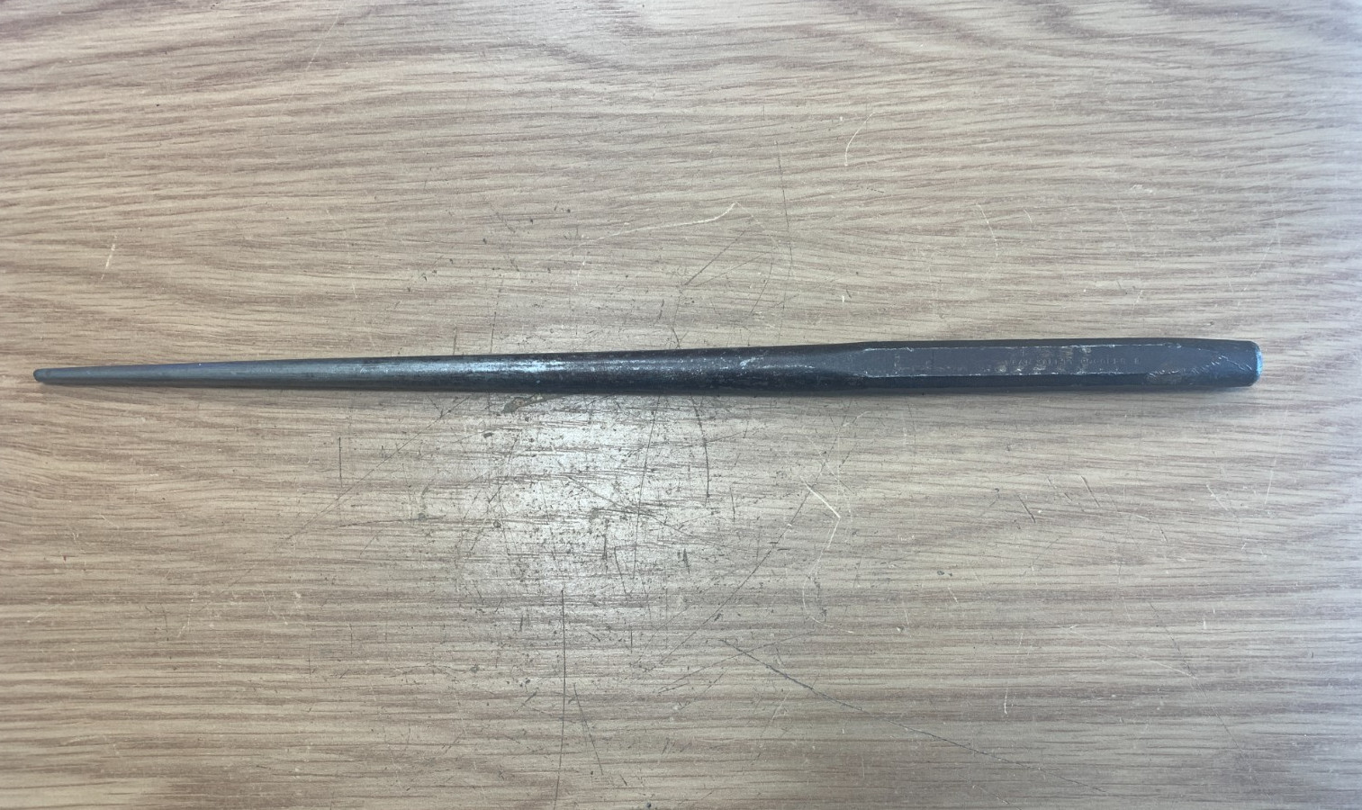 Snap On 5/32" PPC 714 Center Tapered Punch Tool 14" Long MADE IN USA - Vintage
