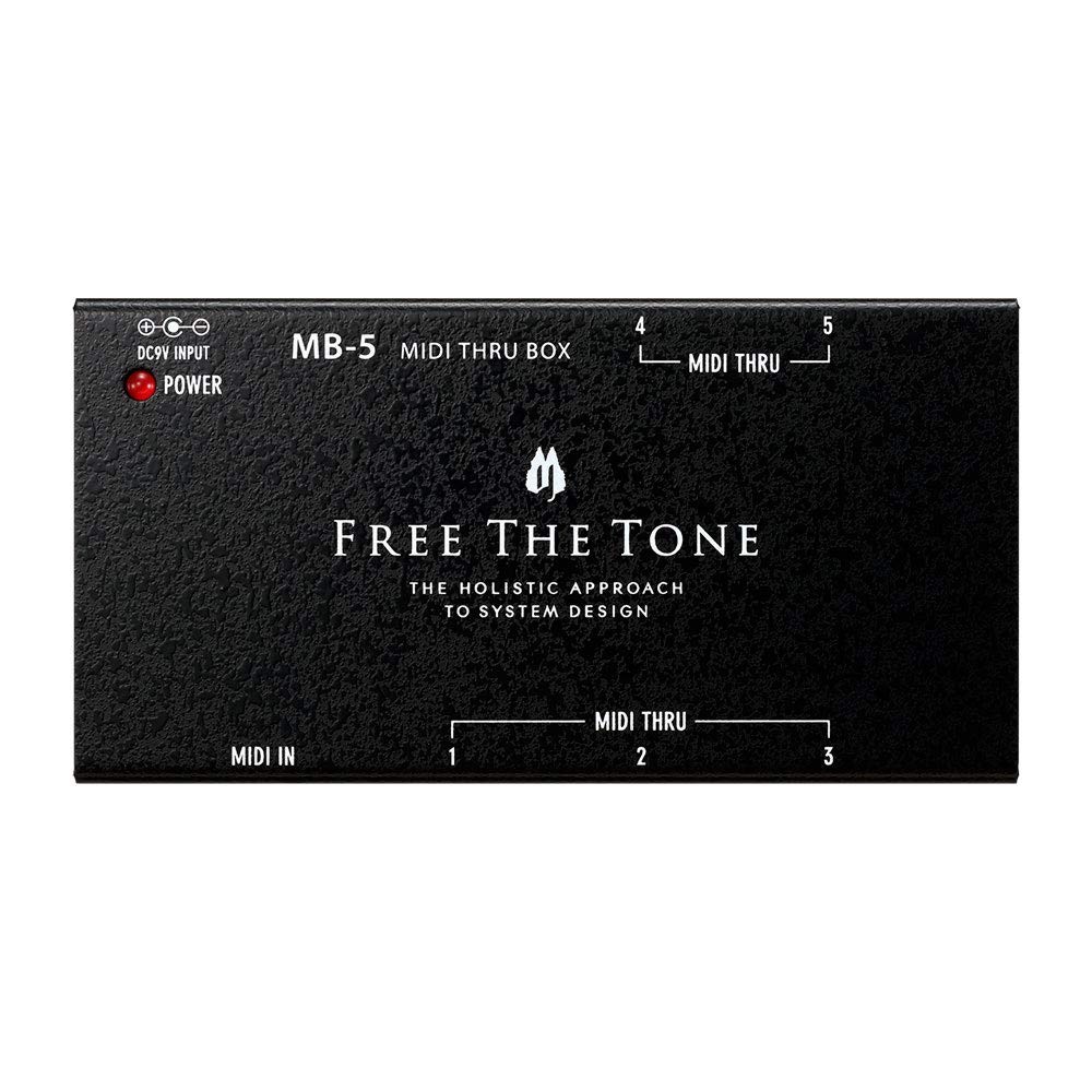 FREE THE TONE MB-5 MIDI Thru Box 5 Outputs Japan Import