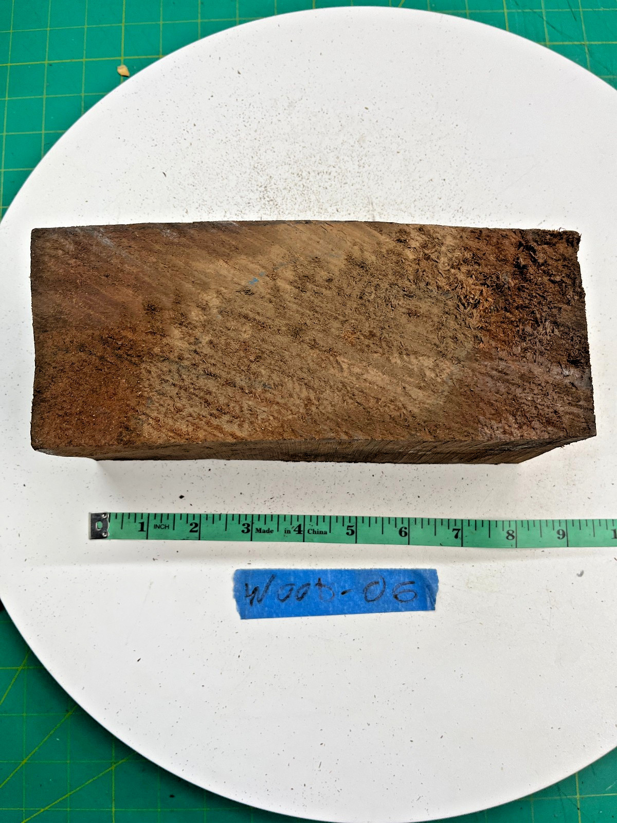 Walnut Burl Wood Block Handle Material For Knife Makers Knives - Unfinished