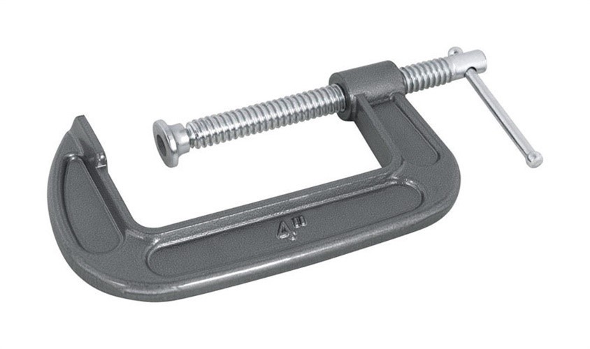 Performance Tool W207C 4 lbs. Force Enamel Ductile Iron C-Clamp 4 x 2 D in.