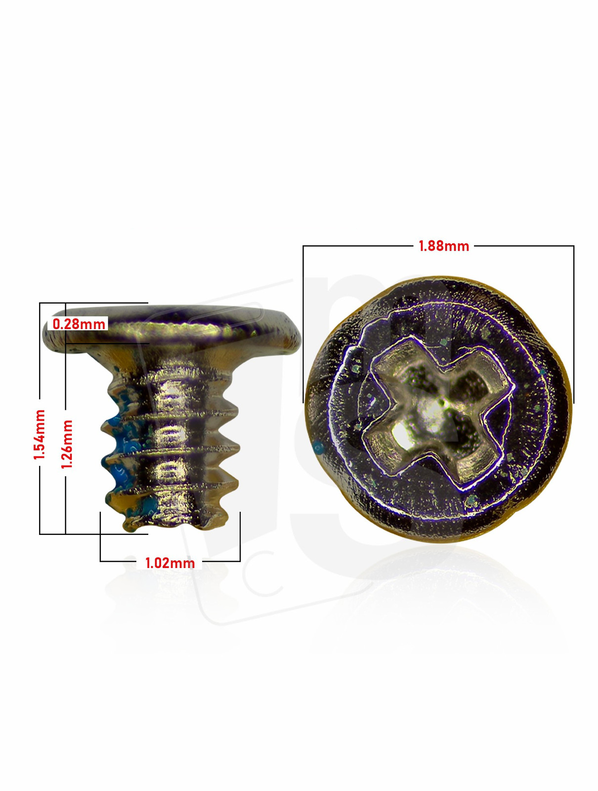 Replacement Screw Box 2.0 Refill [ 2K4 ] (100 Pack)