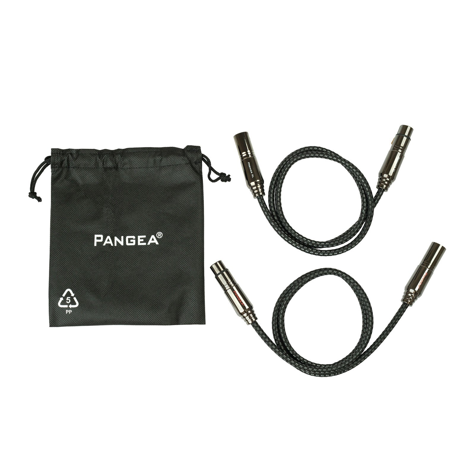 Pangea Audio True Balanced Interconnect Cable XLR to XLR Pair 7.5 Meter