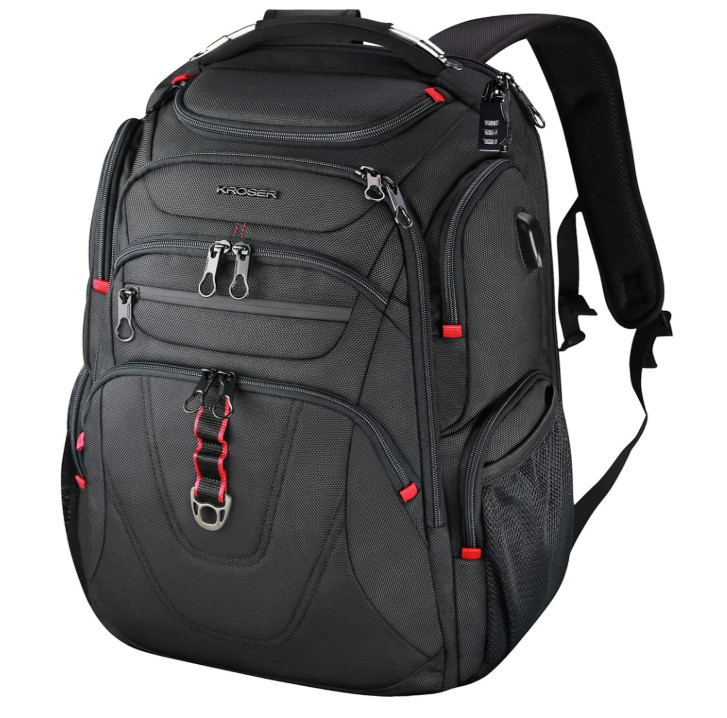 Travel Laptop Backpack 17.3 in College Daypack Business Backpack Water-Repellent