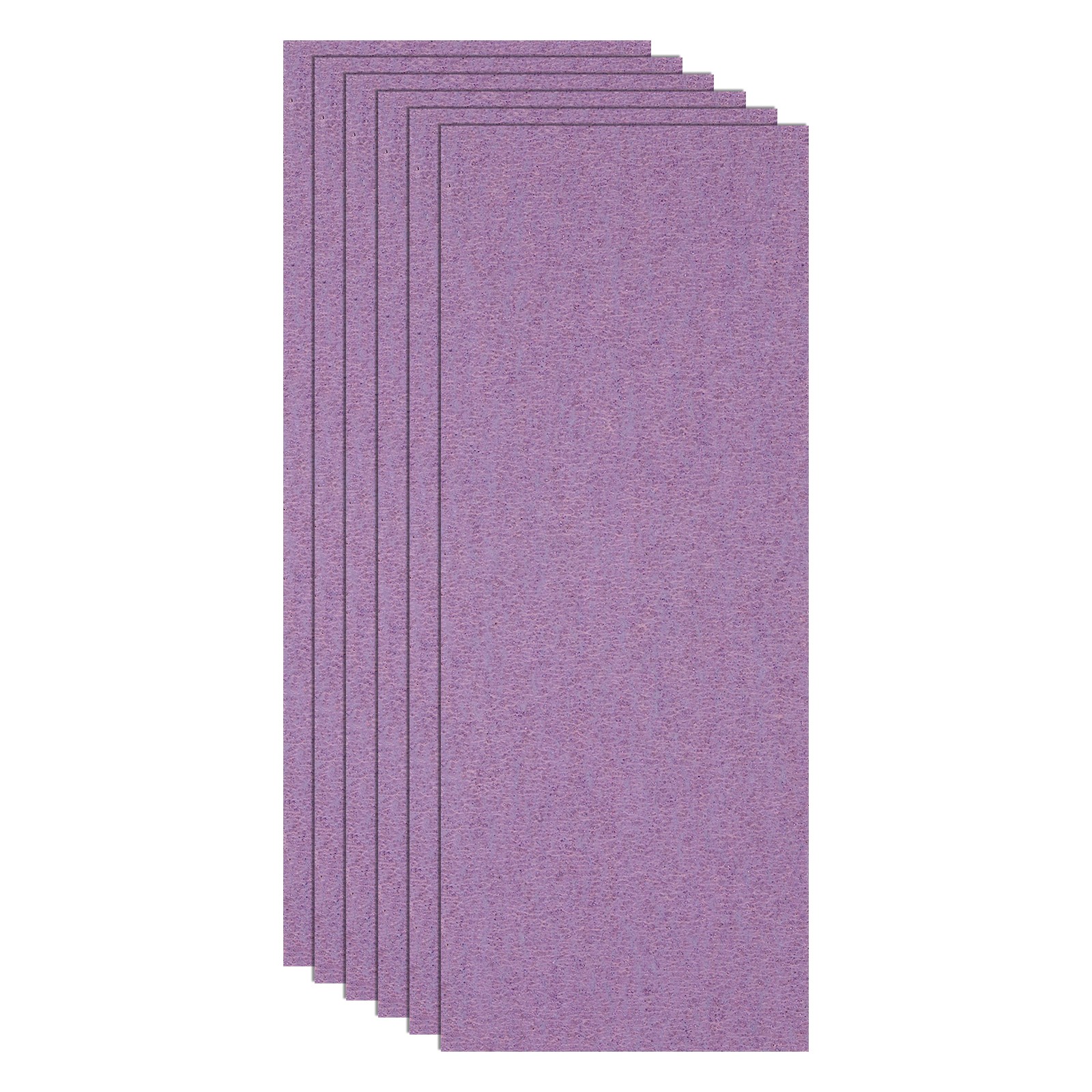 6 Pack 3.6" x 9" Sandpaper, 60 Grit Sand Paper for Wood Furniture Floor
