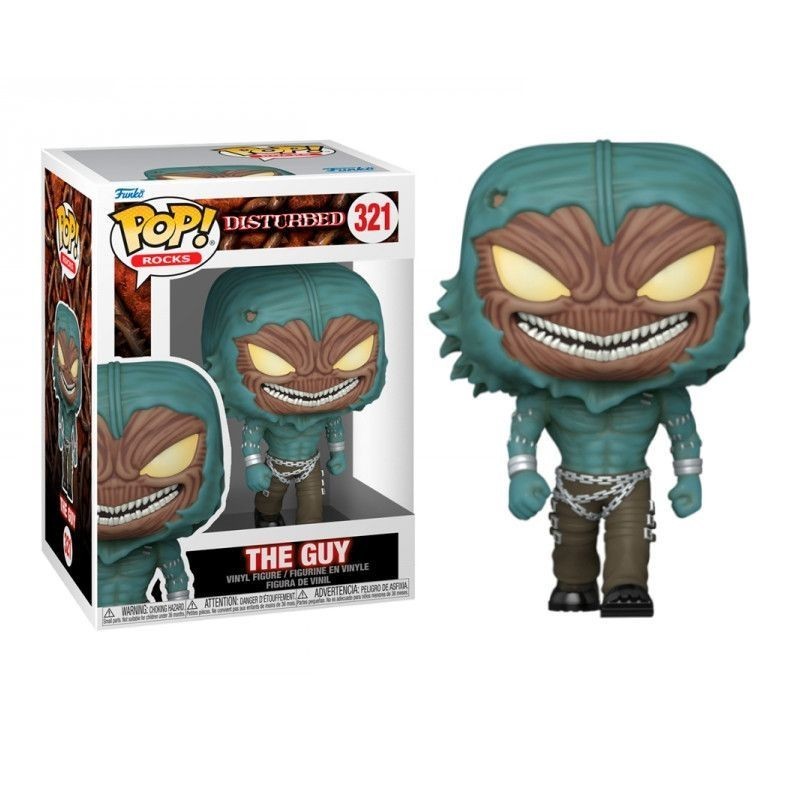 Funko POP! Rocks: Disturbed - The Guy - Vinyl Figure #321 #65703