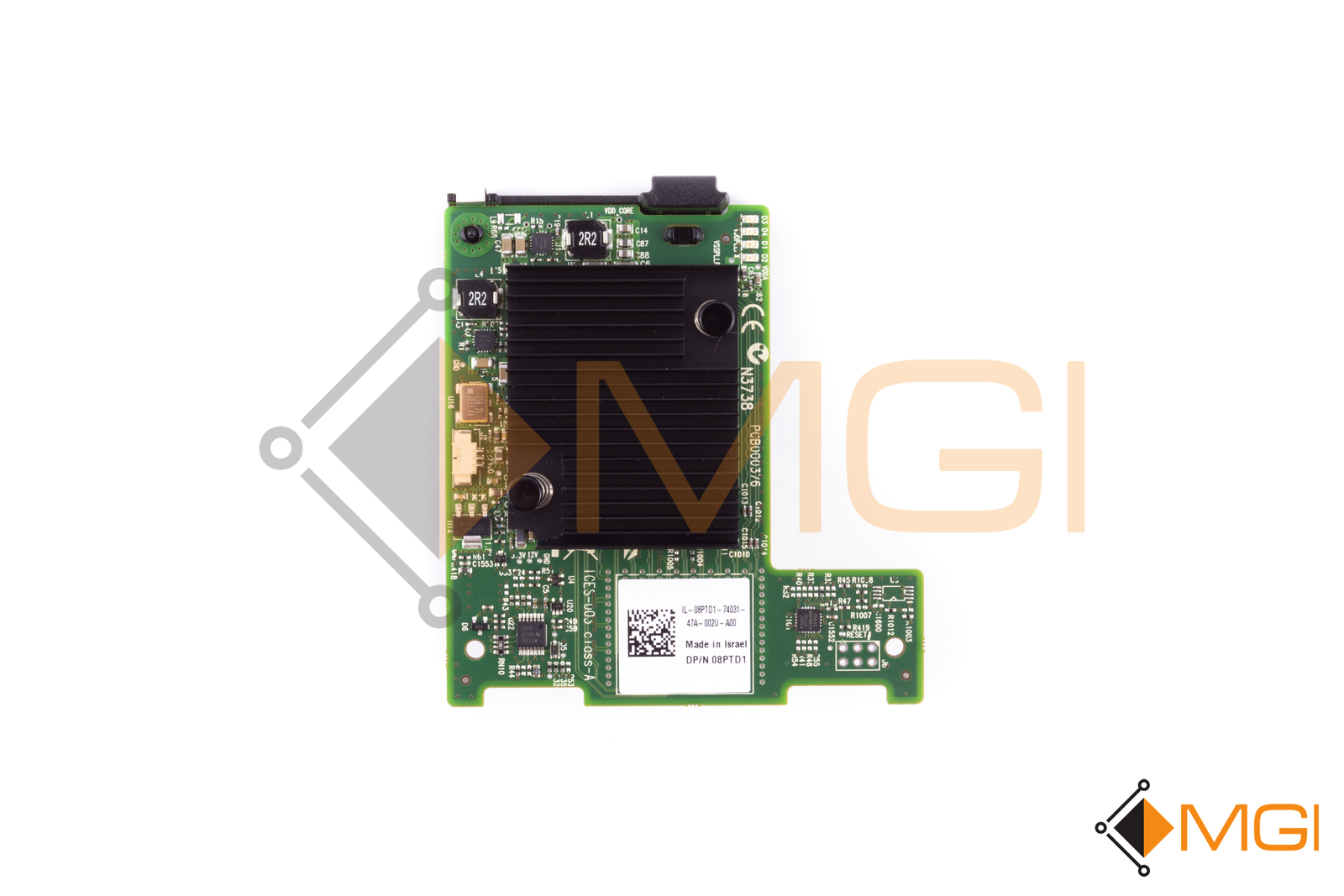 DELL/MELLANOX CONNECTX 3 FDR 56GB/S INFINIBAND MEZZANINE CARD 8PTD1FREE SHIPPING