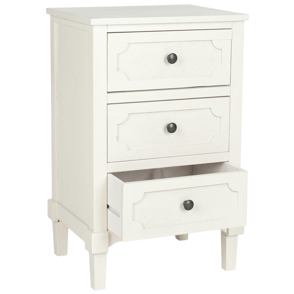 SAFAVIEH Rosaleen Side Chest | White |
