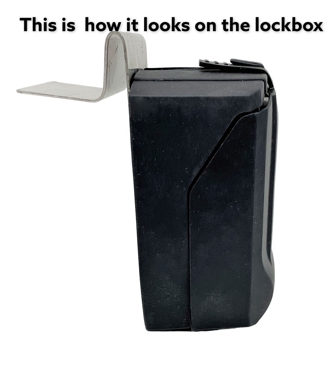 Lockbox Bracket Converts KeyGuard SL590 Wall Mount Lockbox into Window Hanging