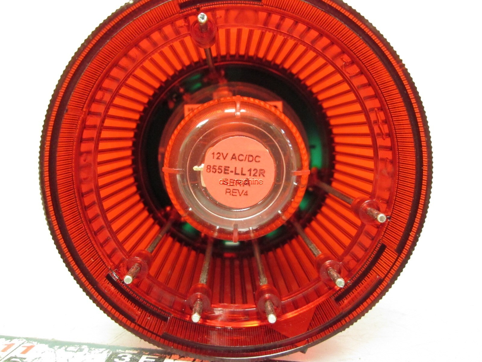 Allen Bradley 855T-B12TL4 Ser C LED Stack Light Module Red 12VAC/DC 95mA