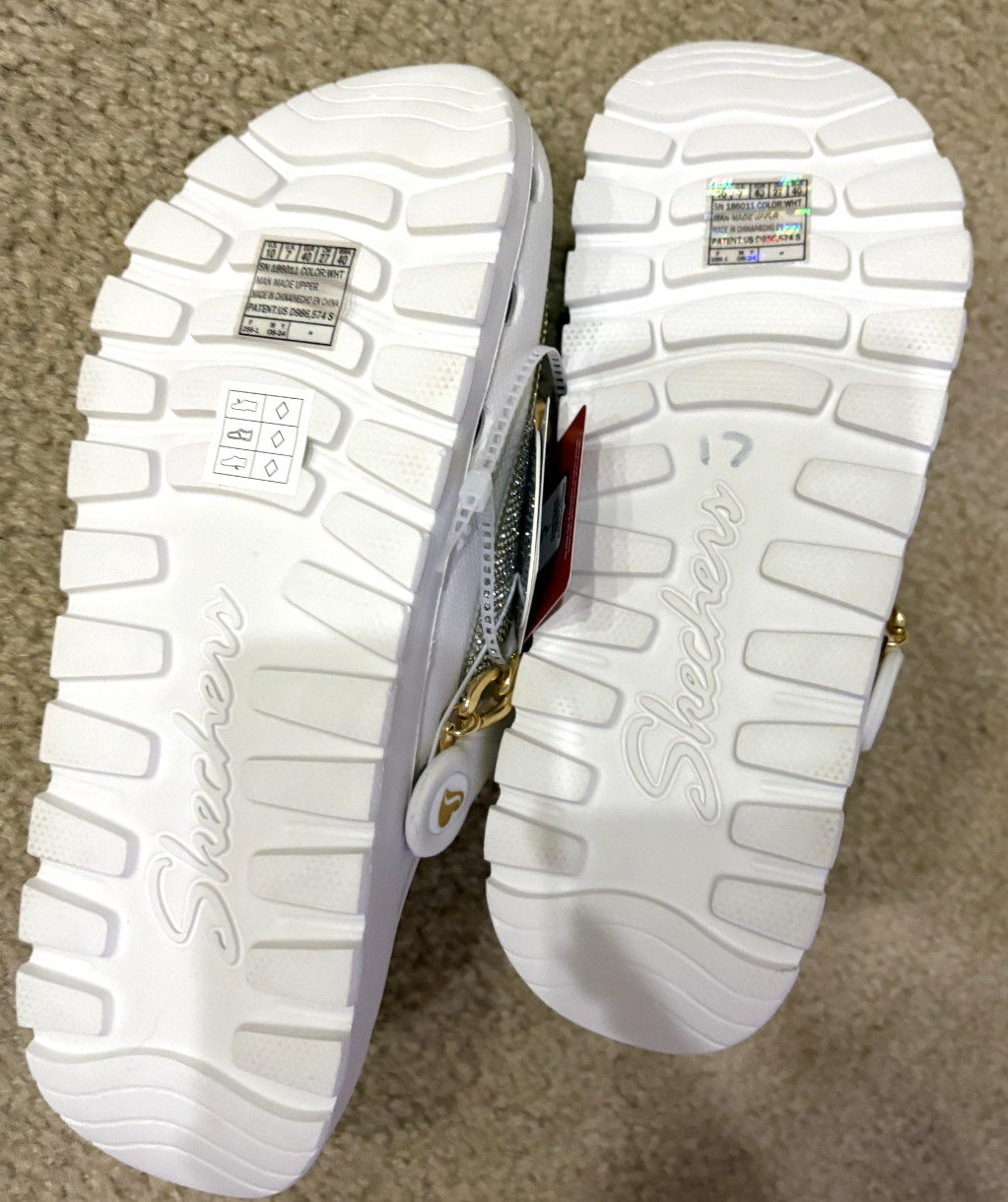 Women's Snoop Dogg Skechers Arch Fit Footsteps - Rolling N Gold Clog Sandals