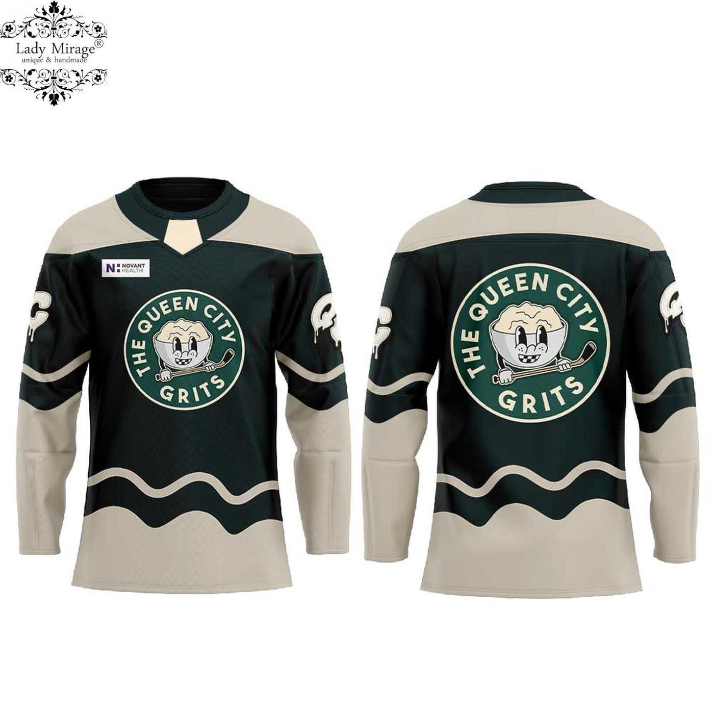 Personalized Checkers To Become Queen City Grits Hockey Shirt Men's Fan Gear