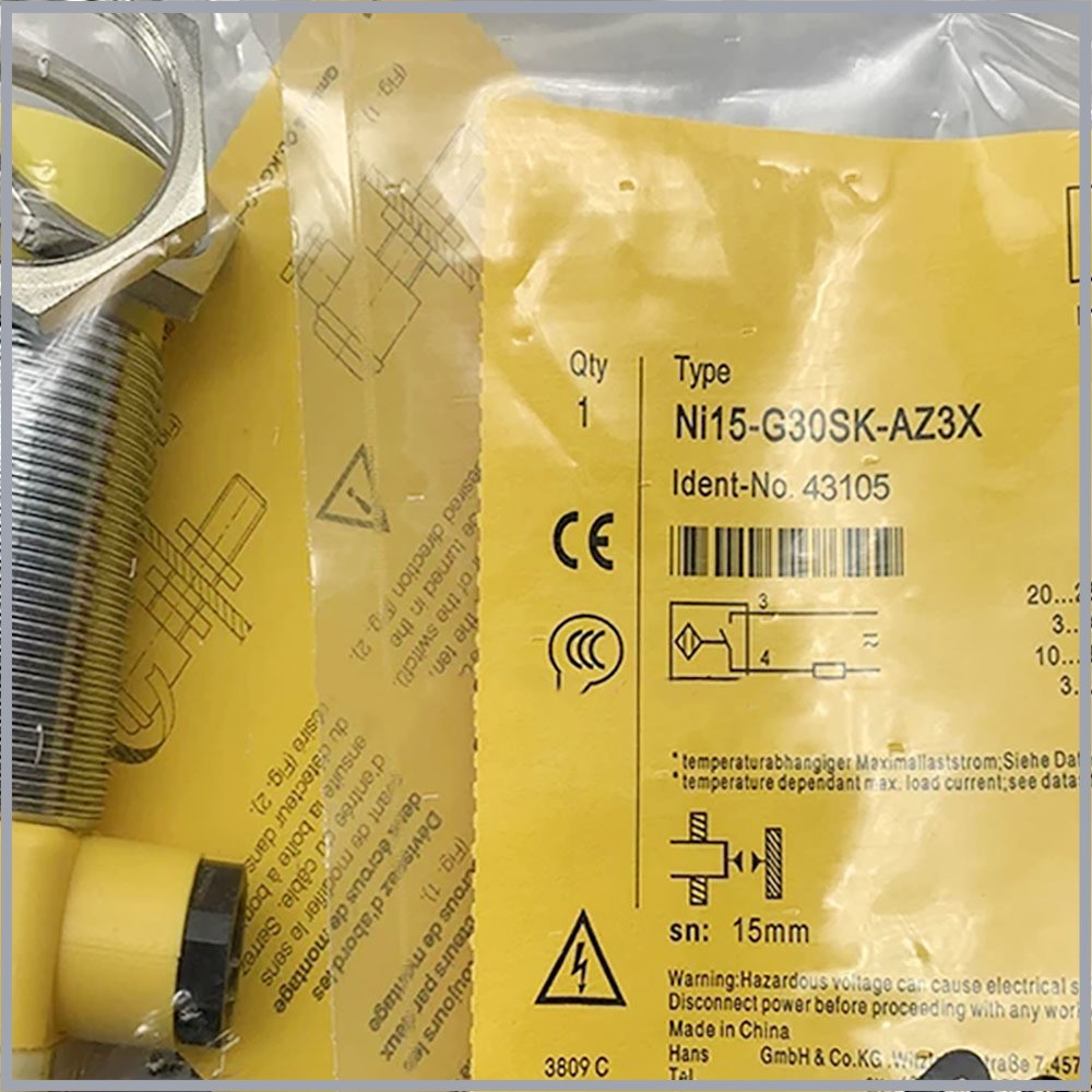 TURCK New NI15-G30SK-AZ3X2 NI15-G30SK-AZ3X-H1141 NI15-G30SK-VN6X NI15-G30SK-VP6X