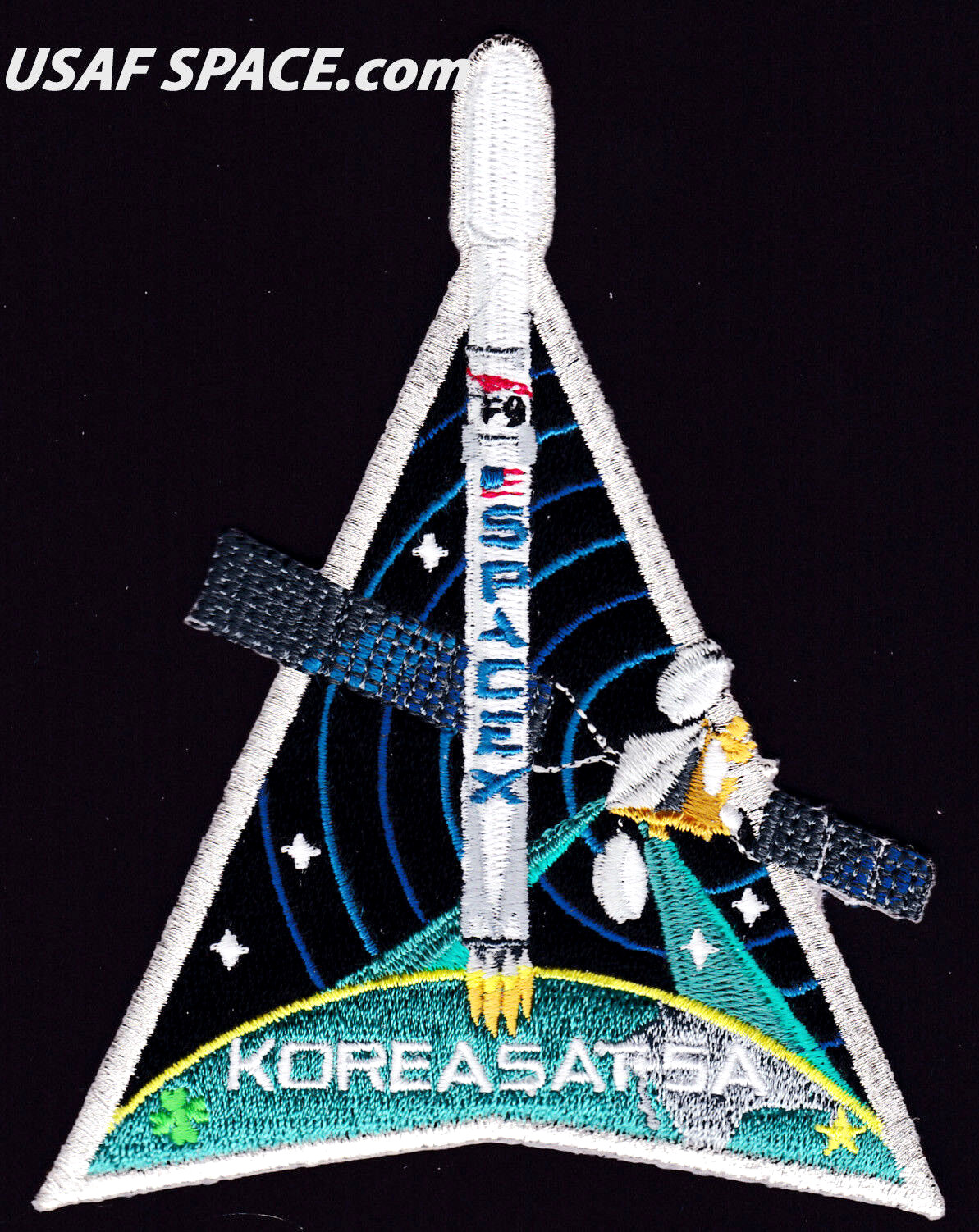Authentic Koreasat-5A - SPACEX FALCON 9 F-9 Launch SATELLITE Mission PATCH