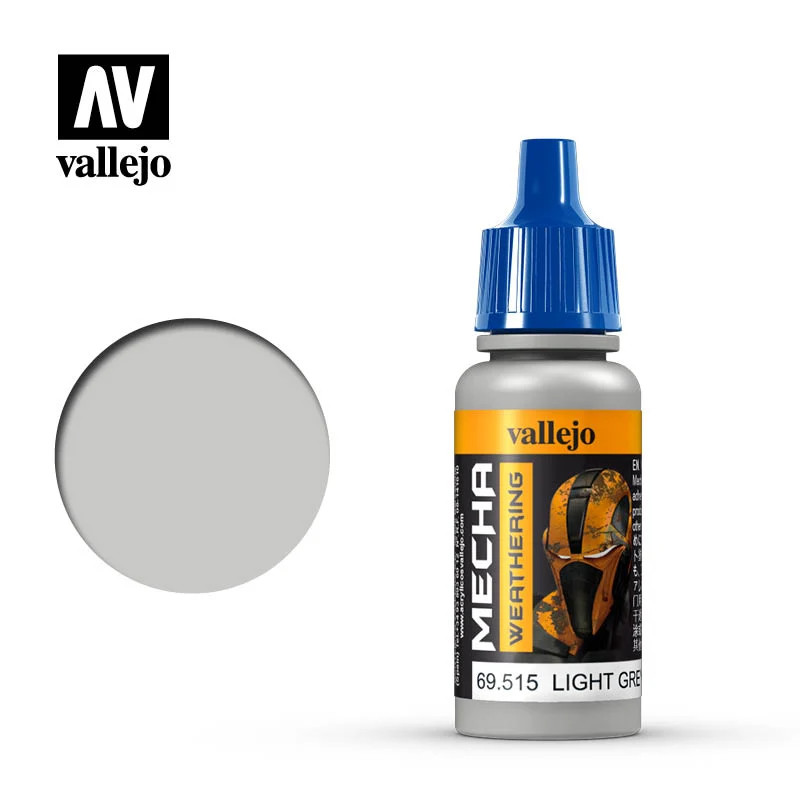 Vallejo Mecha Color 69.515 Weathering Light Grey Wash 17ml Bottle