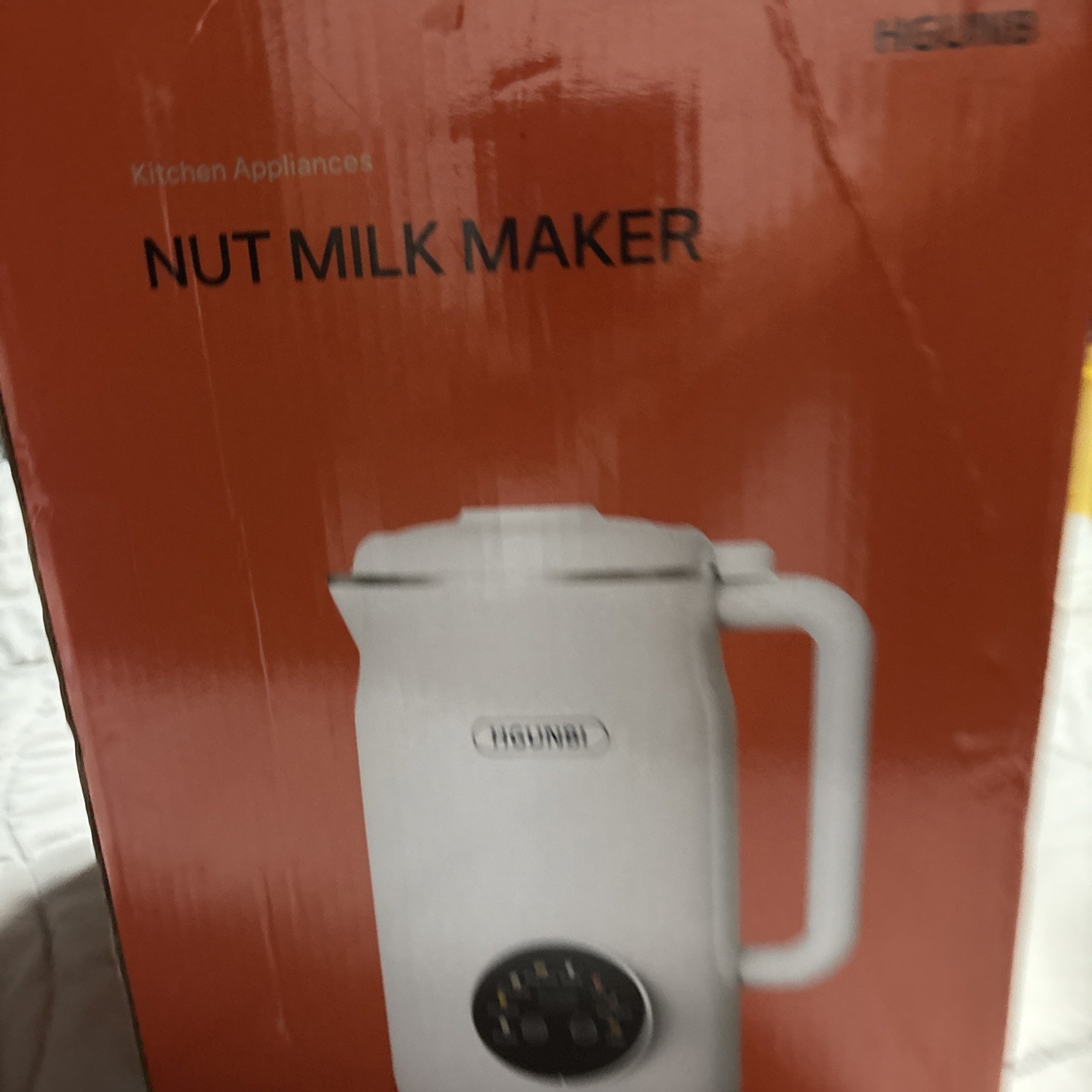 Nut Milk Maker HGUNB New Open Box