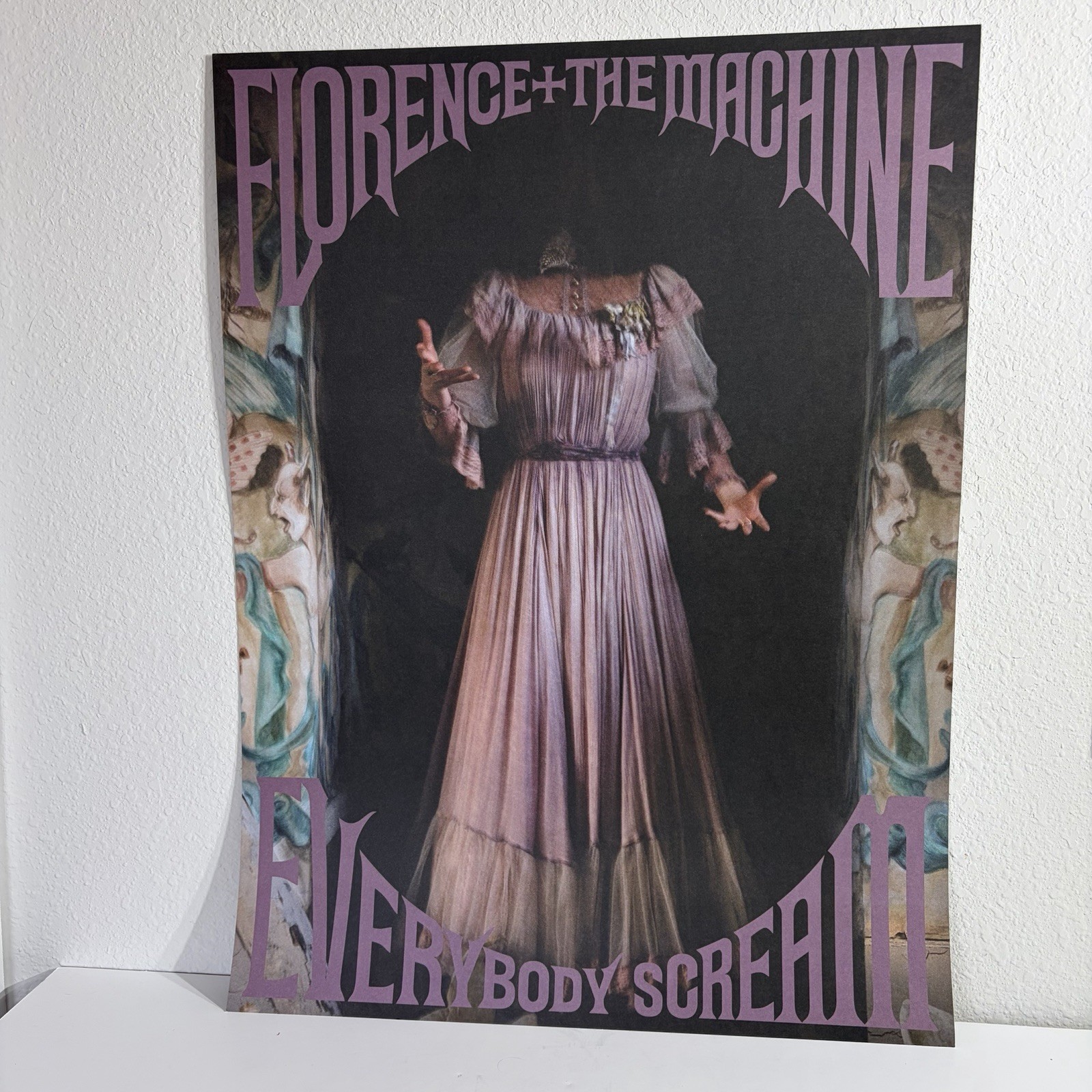 Florence + The Machine Everybody Scream 2-Sided Promo Poster 24x18