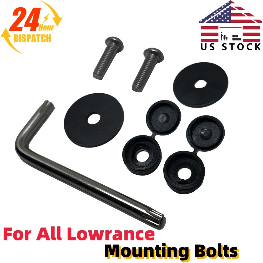 Tamper Resistance Gimbal Mounting Bolts Kit For All Lowrance Theft Deterrent