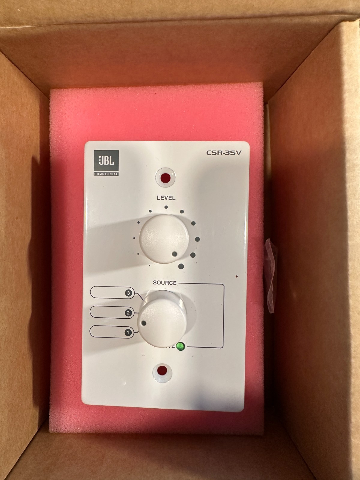 JBL CSR-3SV Remote Control for JBL CSM-21 or CSM-32 Public Address Mixer