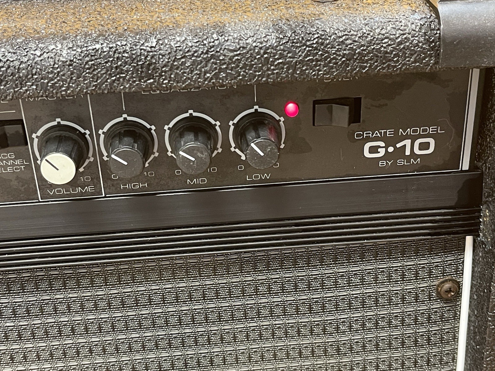 Vintage Crate Amp Model G 10 With Equalization