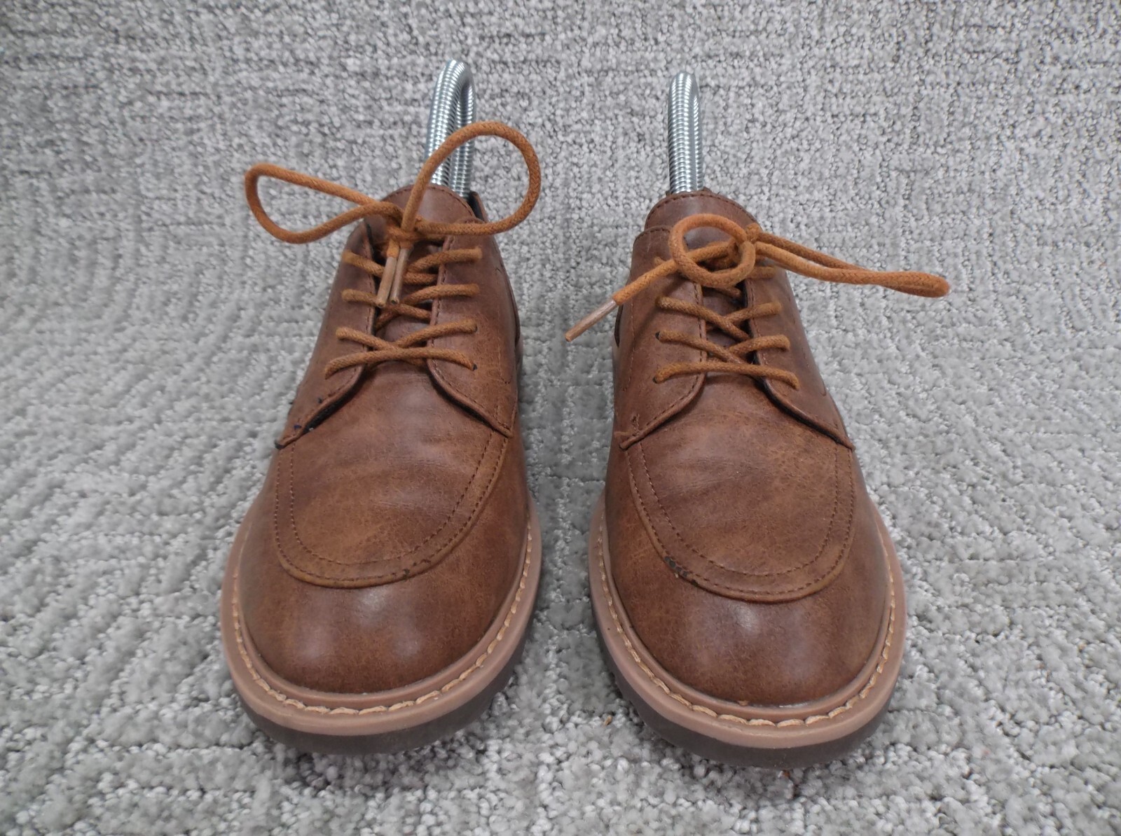 Kenneth Cole Reaction Leather Lace Up Oxford Dress Shoe Brown Size 3 women's