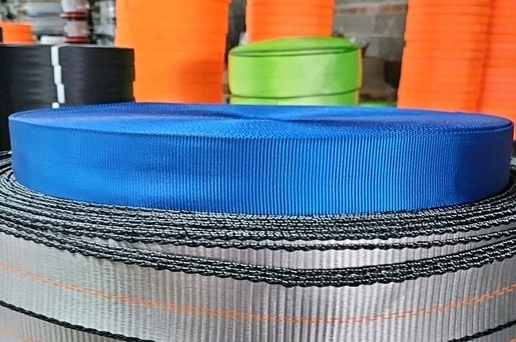 250' Roll of 2" Blue Tie Down Webbing NEW!
