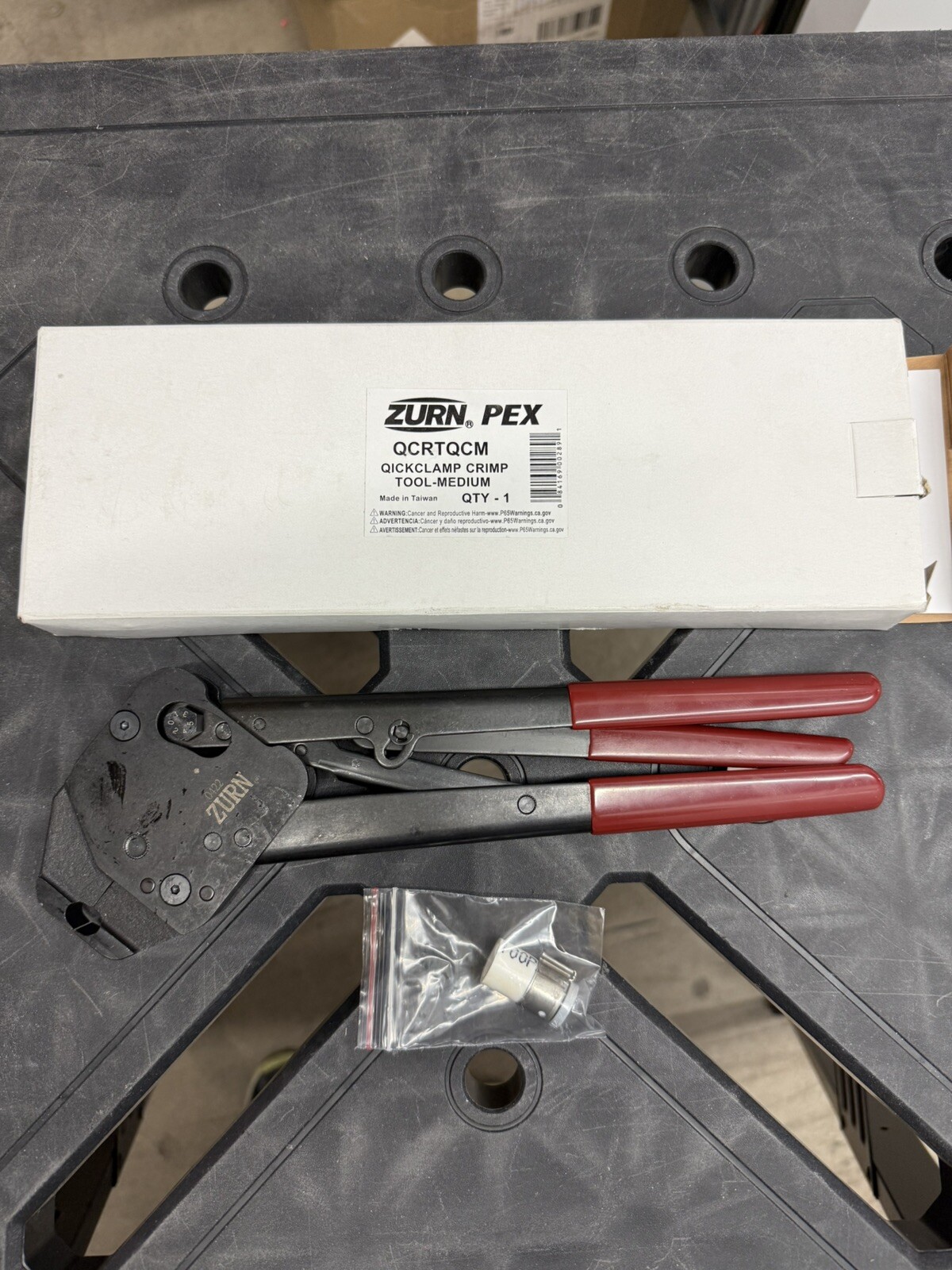 Zurn PEX Quickclamp Crimp Ring Tool Medium QCRTQCM