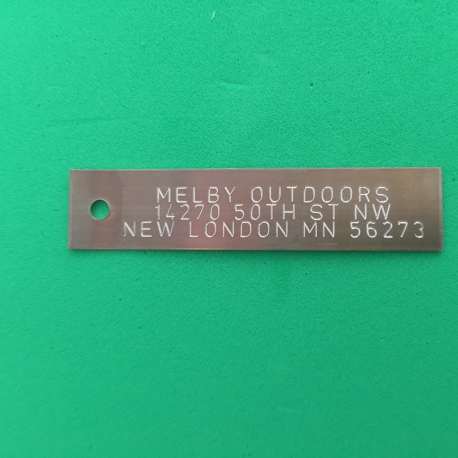 QTY 300-ENGRAVED COPPER TRAP TAGS/TRAPPING SUPPLIES/TRAP/ANIMAL TRAP ID TRAPPING