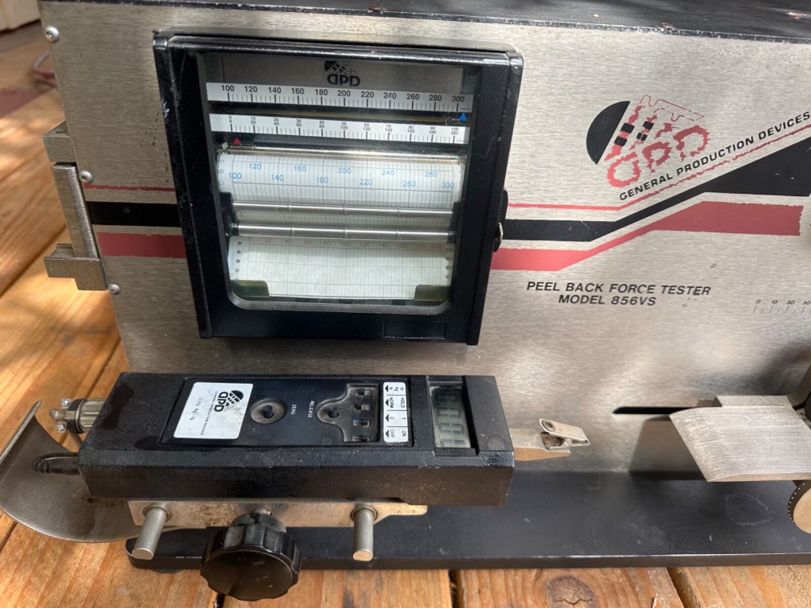 GPD PBFT856VS Peel Back Force Tester
