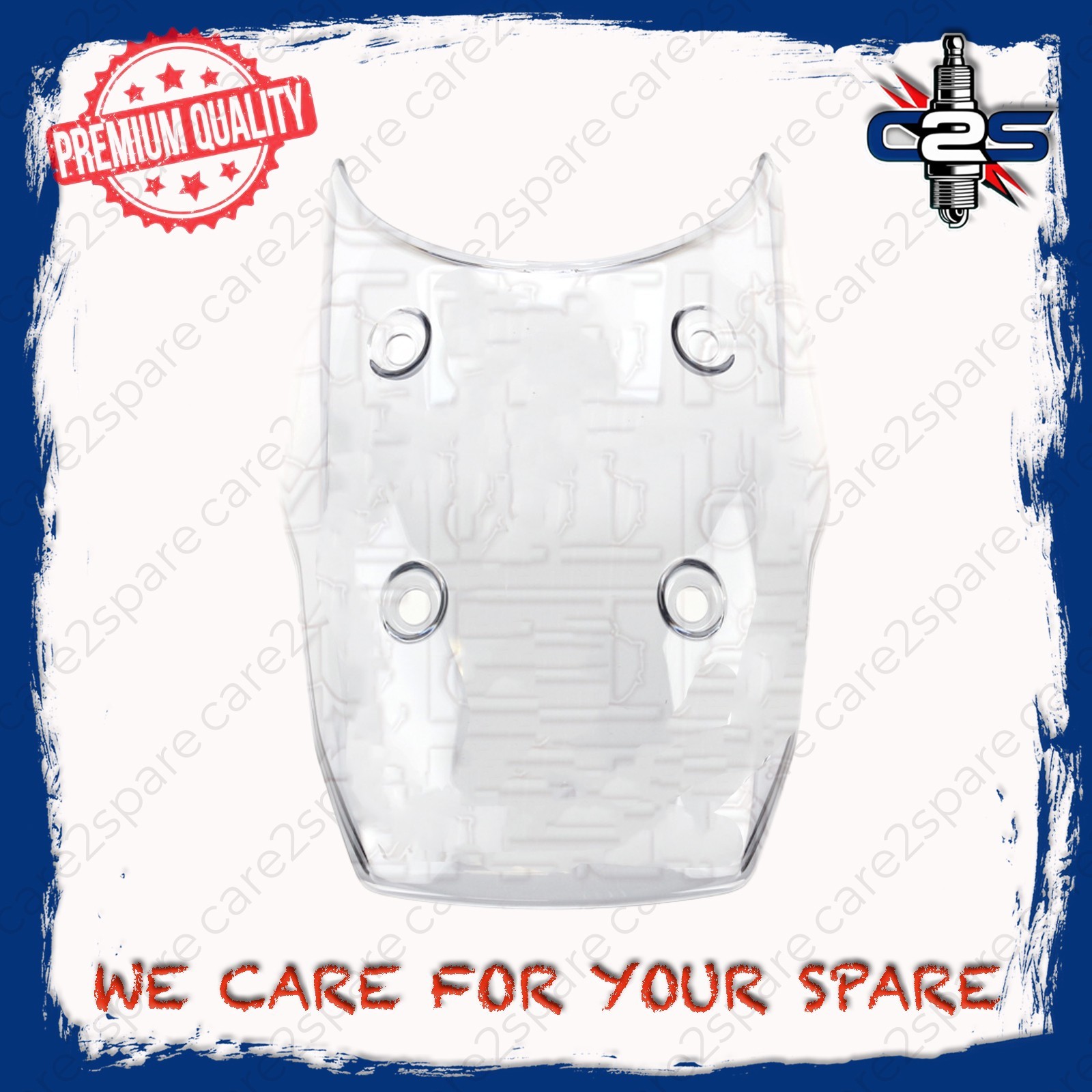 Royal Enfield Clear Wind Shield Wind Screen for Himalayan 450 Replacement Part