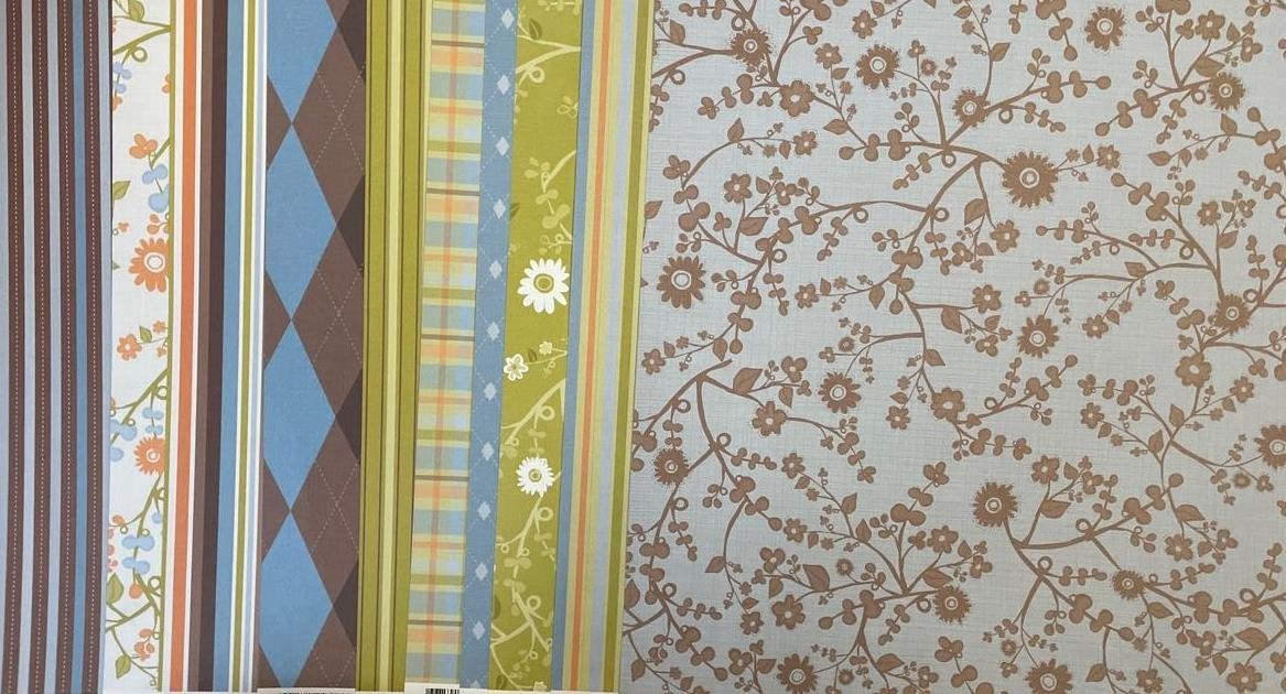 New CHATTERBOX SCRAPBOOK Dorm Room 12X12" 10 DS PAPERS 5 DS CARDSTOCK
