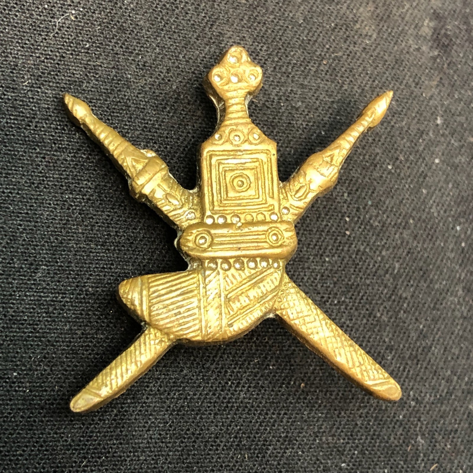 Dhofar Force - Original Oman Army Headdress Badge