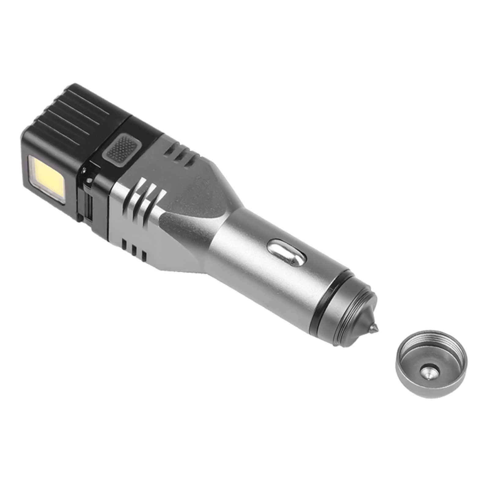 Alloy XPG LED Car Cigarette Lighter Flashlight Rechargeable Mini Torch Light