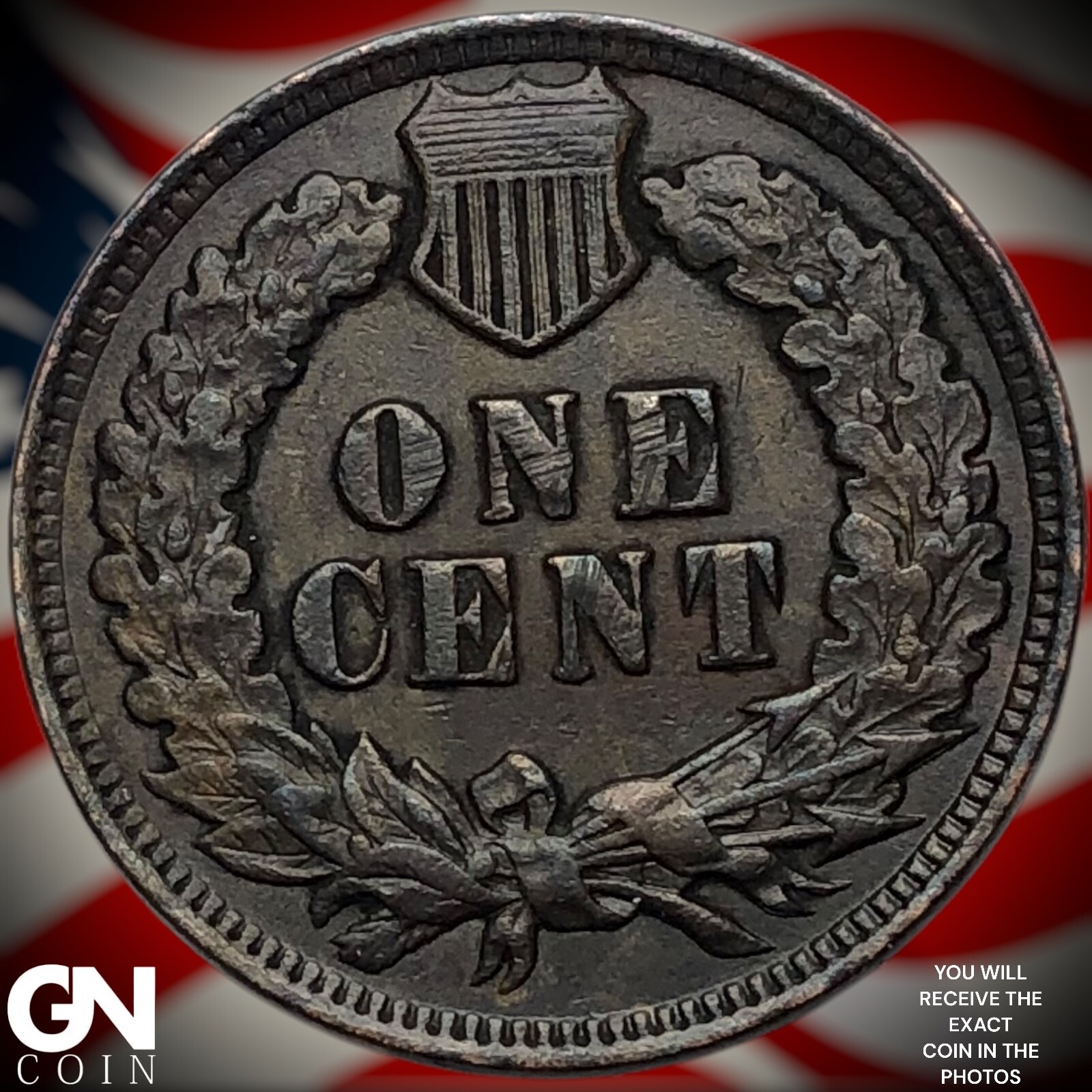 1902 Indian Head Cent Penny Y8342