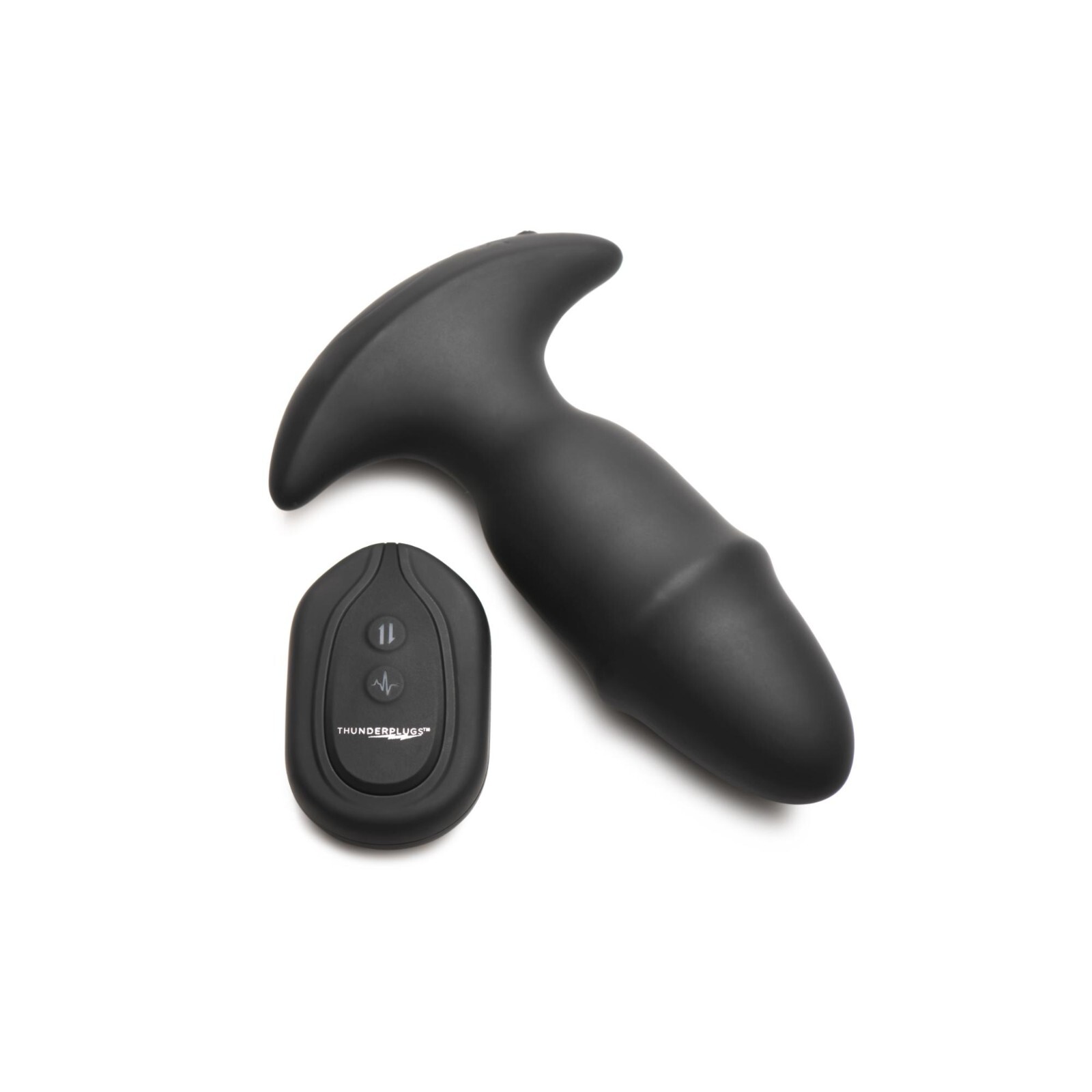 10X Sliding Ring Silicone Missile Plug with Remote