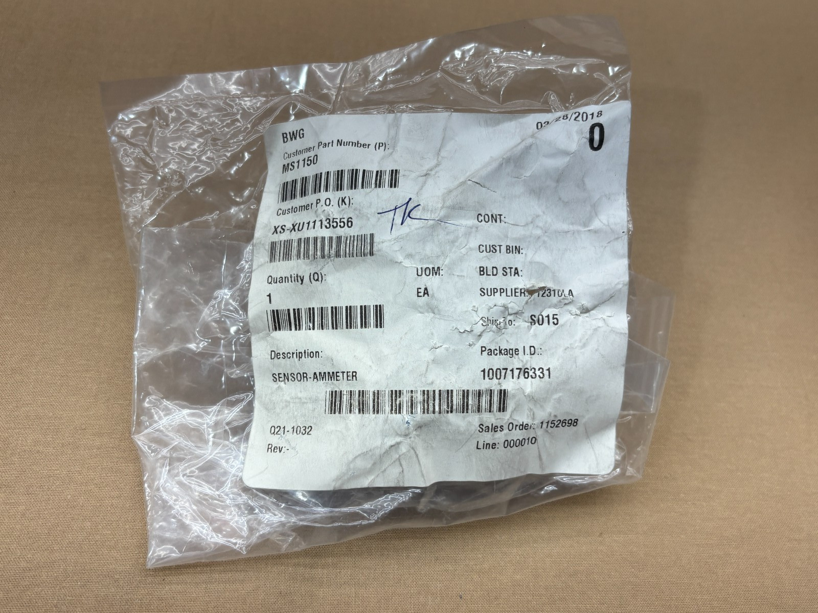 Q21-1032 LEM Current Sensor Electric Vehicle Energy Automation Replacement Part